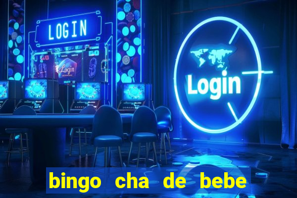 bingo cha de bebe cartelas para imprimir